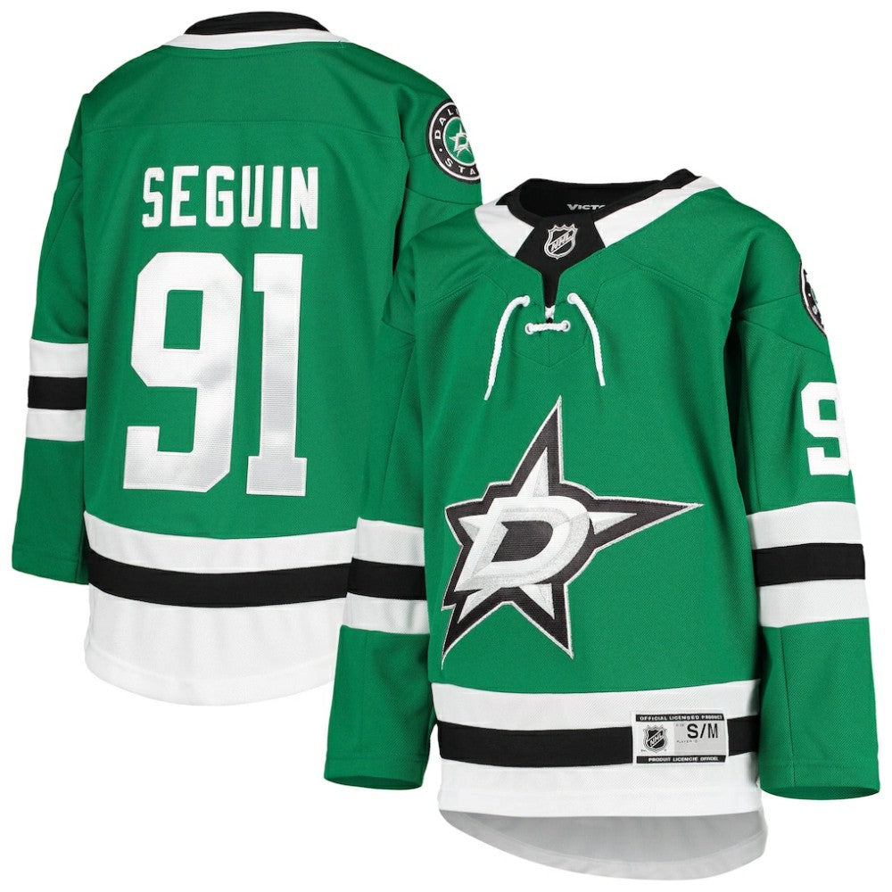 Tyler Seguin Dallas Stars Youth Home Premier Player Jersey - Kelly Green - NHL