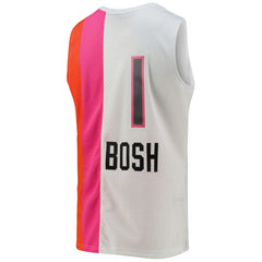 Chris Bosh Miami Heat 2011/12 Hardwood Classics Swingman Jersey White - NBA