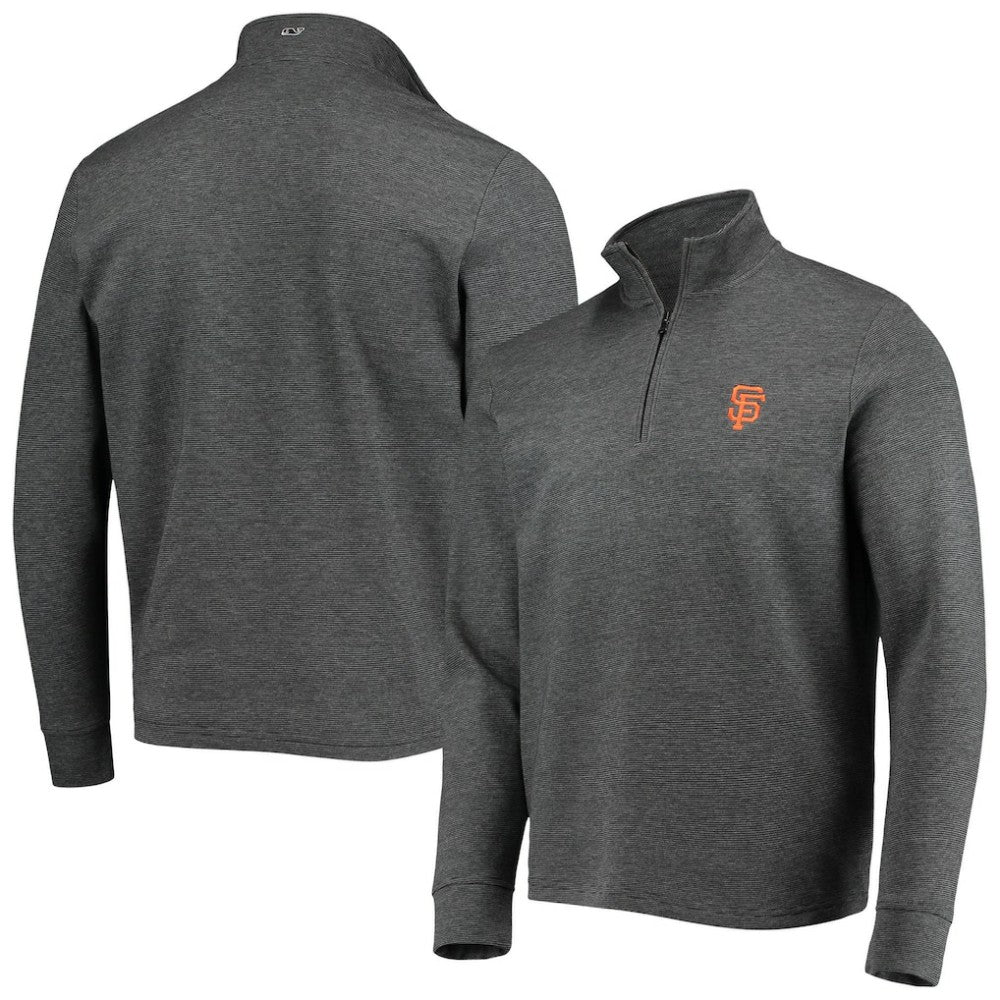 San Francisco Giants Vineyard Vines Saltwater Quarter-Zip Jacket - MLB