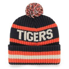 Detroit Tigers '47 Bering Cuffed Knit Hat with Pom - MLB