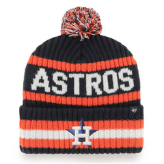 Houston Astros '47 Bering Cuffed Knit Hat with Pom - MLB