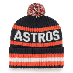 Houston Astros '47 Bering Cuffed Knit Hat with Pom - MLB