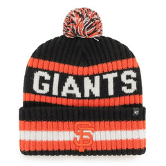 San Francisco Giants '47 Bering Cuffed Knit Hat with Pom - MLB
