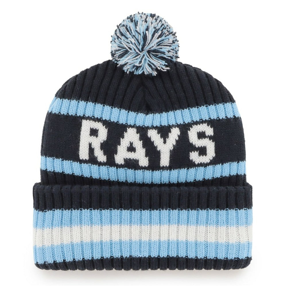 Tampa Bay Rays '47 Bering Cuffed Knit Hat with Pom - MLB