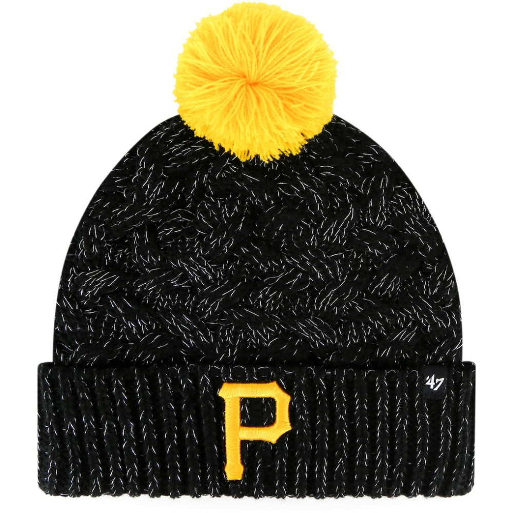 Pittsburgh Pirates '47 Women's Knit Cuffed Hat with Pom - MLB