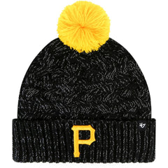Pittsburgh Pirates '47 Women's Knit Cuffed Hat with Pom - MLB