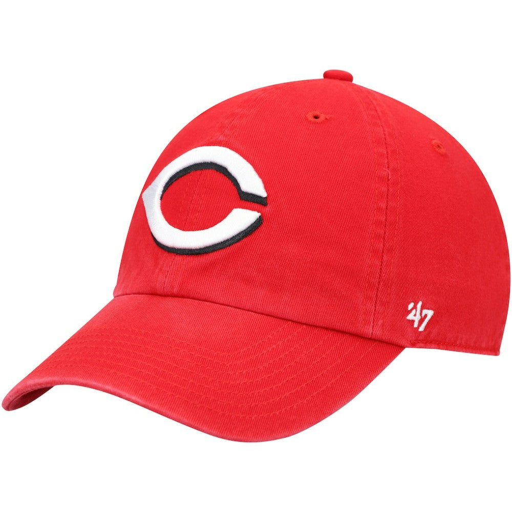 Cincinnati Reds '47 Youth Team Logo Clean Up Adjustable Hat - MLB