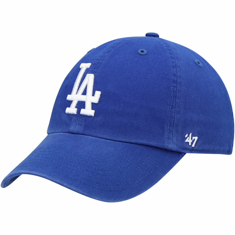 Los Angeles Dodgers '47 Youth Team Logo Clean Up Adjustable Hat - MLB