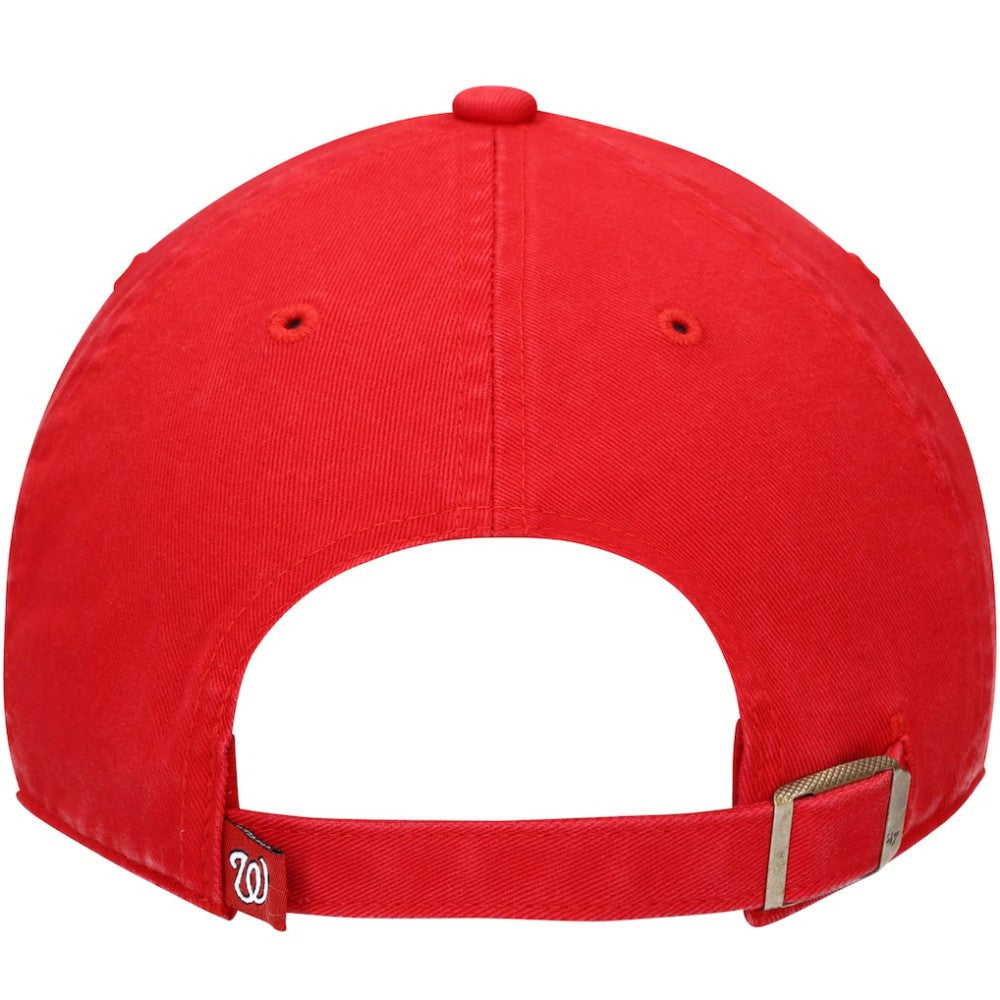 Washington Nationals '47 Youth Team Logo Clean Up Adjustable Hat - MLB
