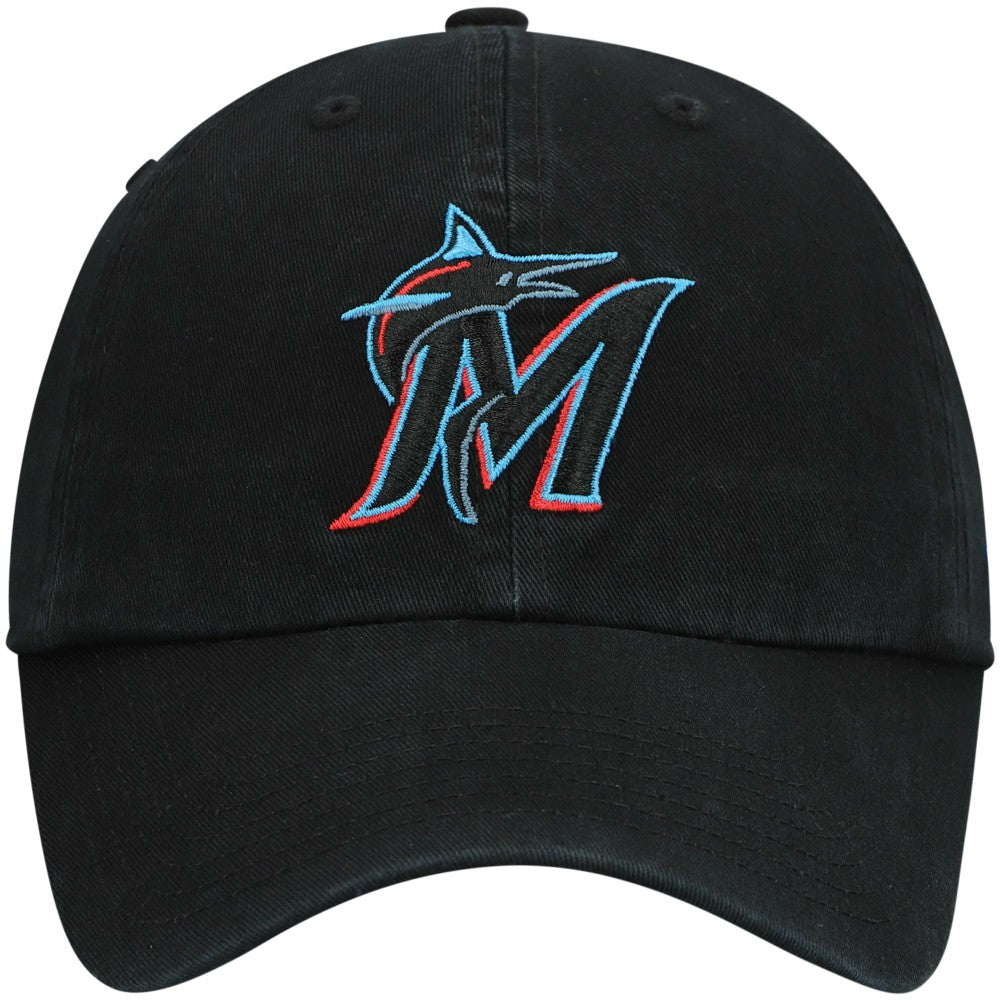 Miami Marlins '47 Youth Team Logo Clean Up Adjustable Hat - MLB