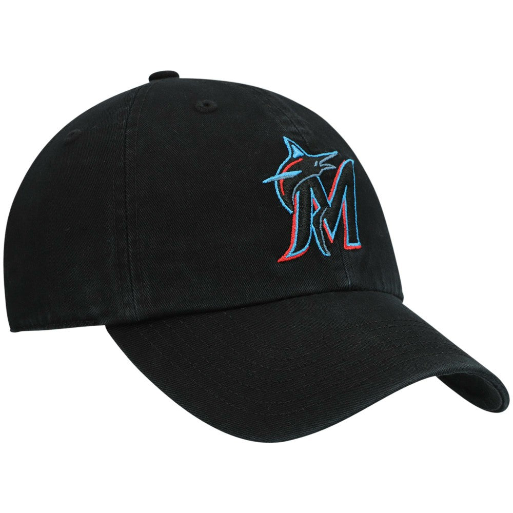 Miami Marlins '47 Youth Team Logo Clean Up Adjustable Hat - MLB