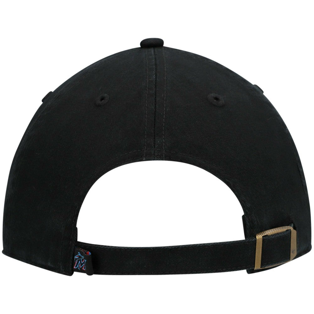 Miami Marlins '47 Youth Team Logo Clean Up Adjustable Hat - MLB