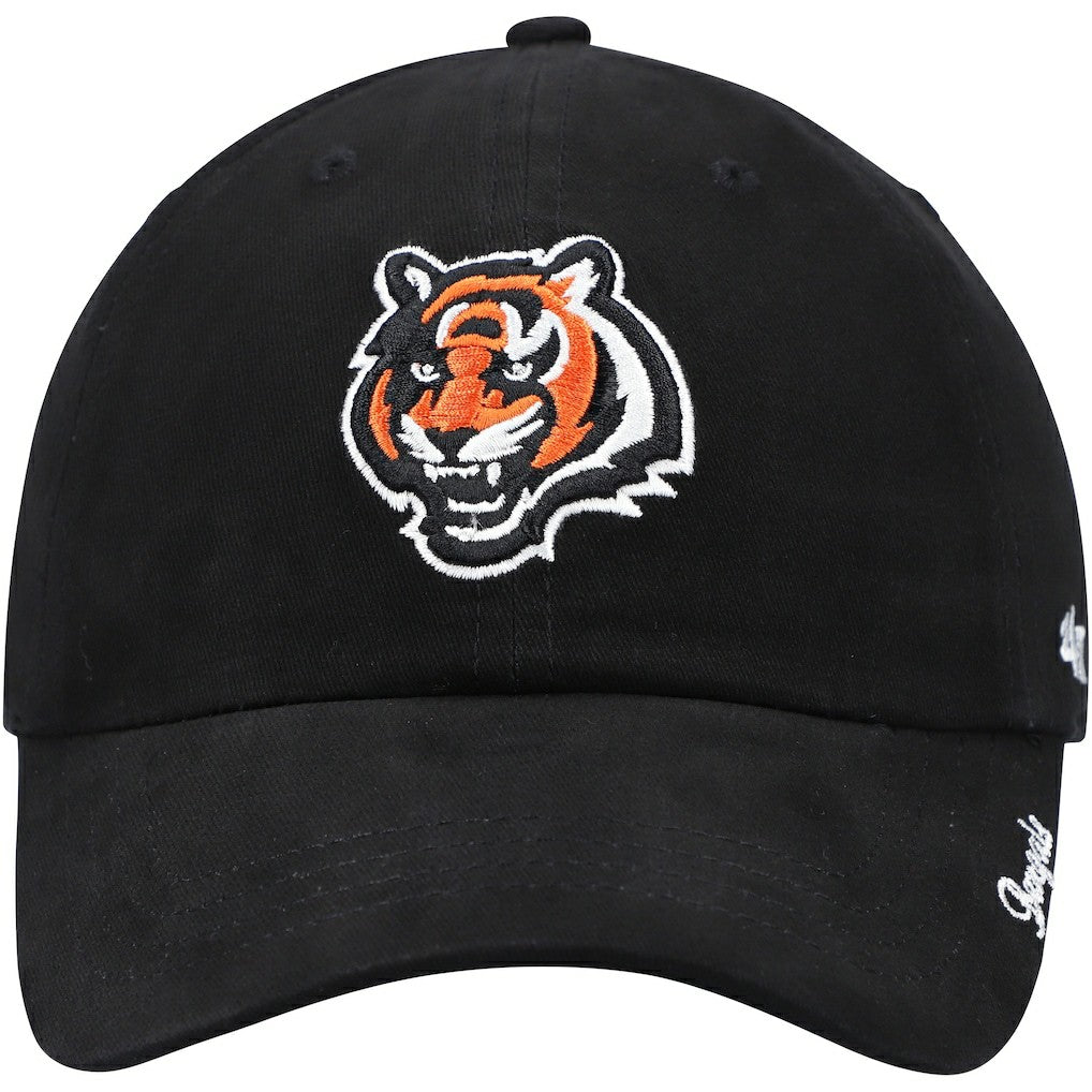 Cincinnati Bengals '47 Women's Miata Clean Up Primary Adjustable Hat Black | 47 brand