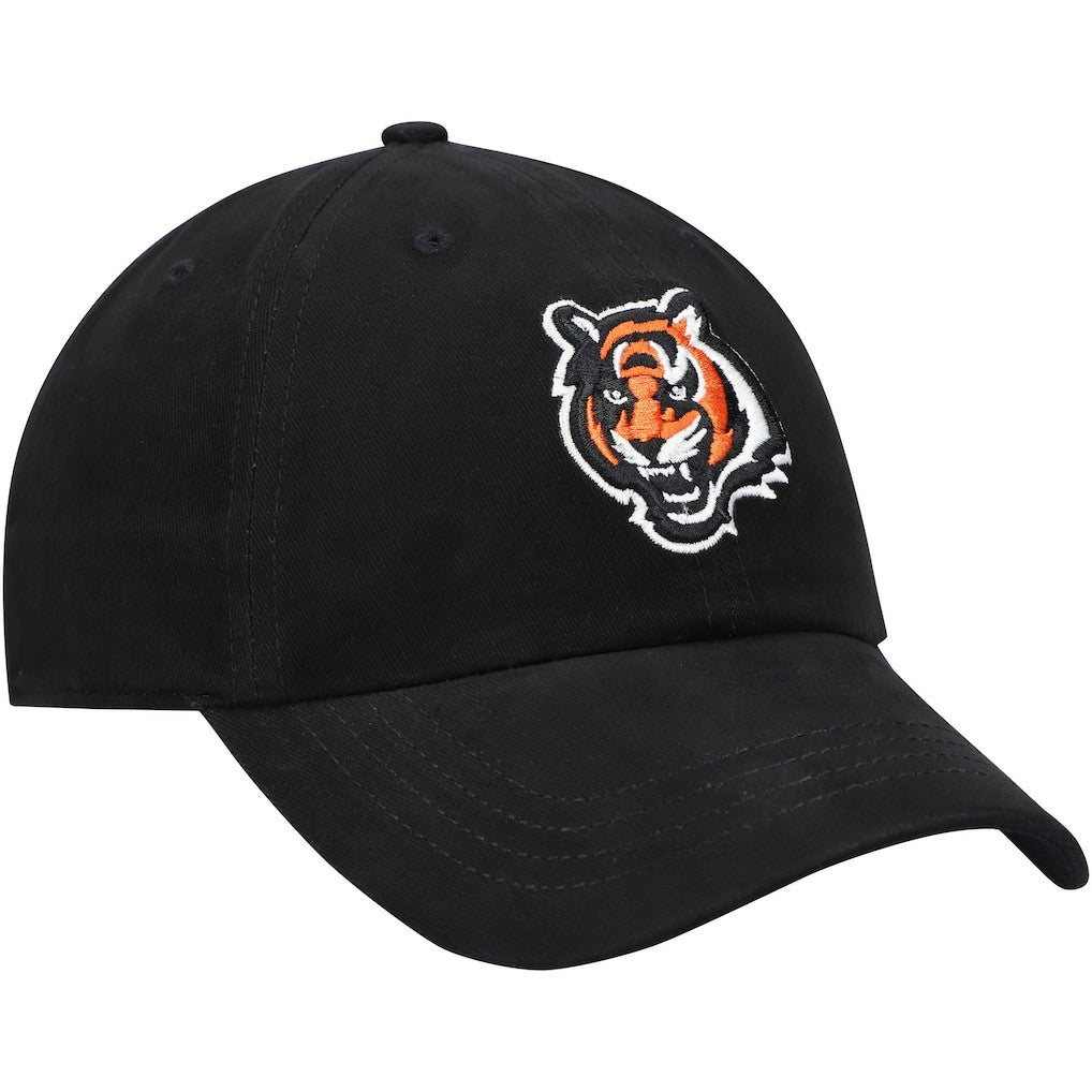 Cincinnati Bengals '47 Women's Miata Clean Up Primary Adjustable Hat Black | 47 brand