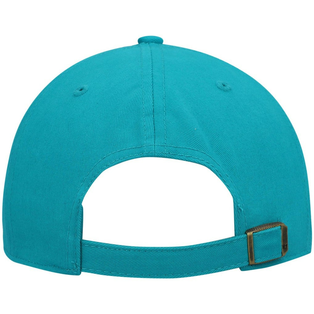 Miami Dolphins '47 Women's Miata Clean Up Primary Adjustable Hat Aqua | 47 brand