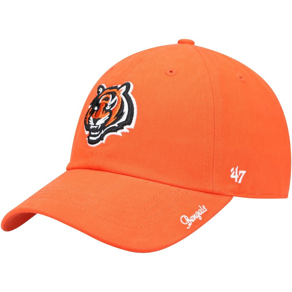 Cincinnati Bengals '47 Women's Miata Clean Up Secondary Logo Adjustable Hat Orange | 47 brand