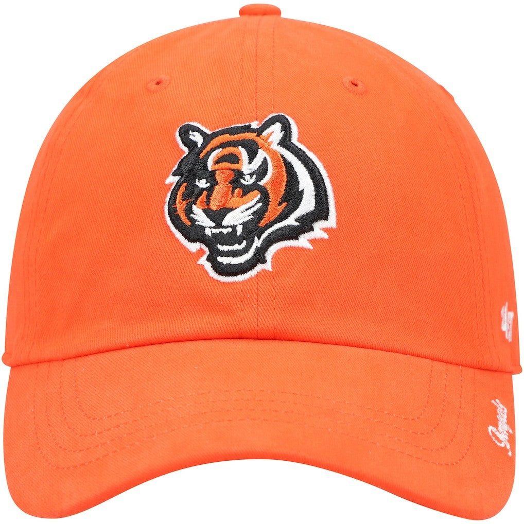 Cincinnati Bengals '47 Women's Miata Clean Up Secondary Logo Adjustable Hat Orange | 47 brand