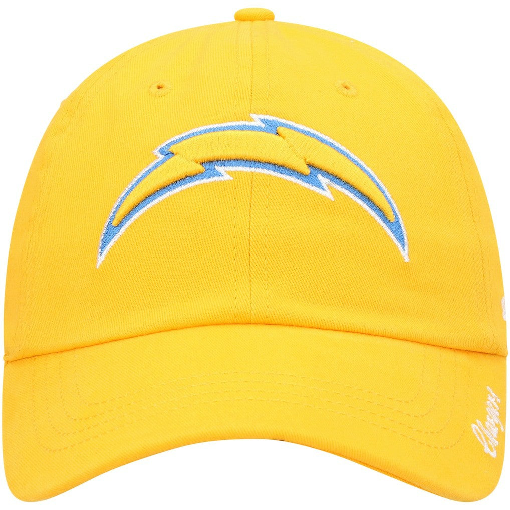 Los Angeles Chargers '47 Women's Miata Clean Up Secondary Logo Adjustable Hat Gold | 47 brand