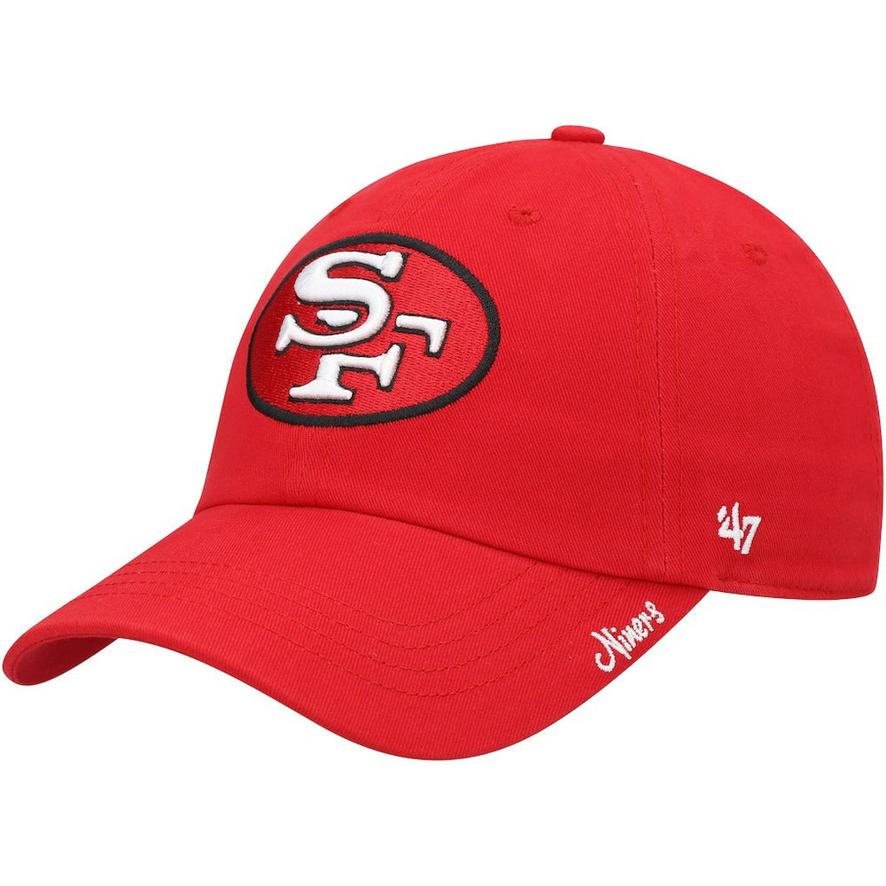 San Francisco 49ers '47 Women's Miata Clean Up Adjustable Hat Scarlet | 47 brand