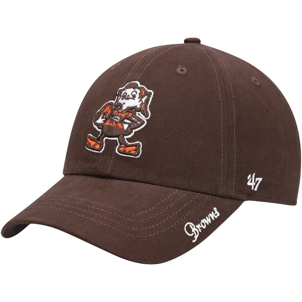 Cleveland Browns '47 Women's Brownie The Elf Miata Clean Up Adjustable Hat Brown | 47 brand