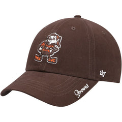Cleveland Browns '47 Women's Brownie The Elf Miata Clean Up Adjustable Hat Brown | 47 brand