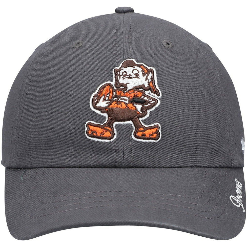 Cleveland Browns '47 Women's Brownie The Elf Miata Clean Up Adjustable Hat Charcoal | 47 brand