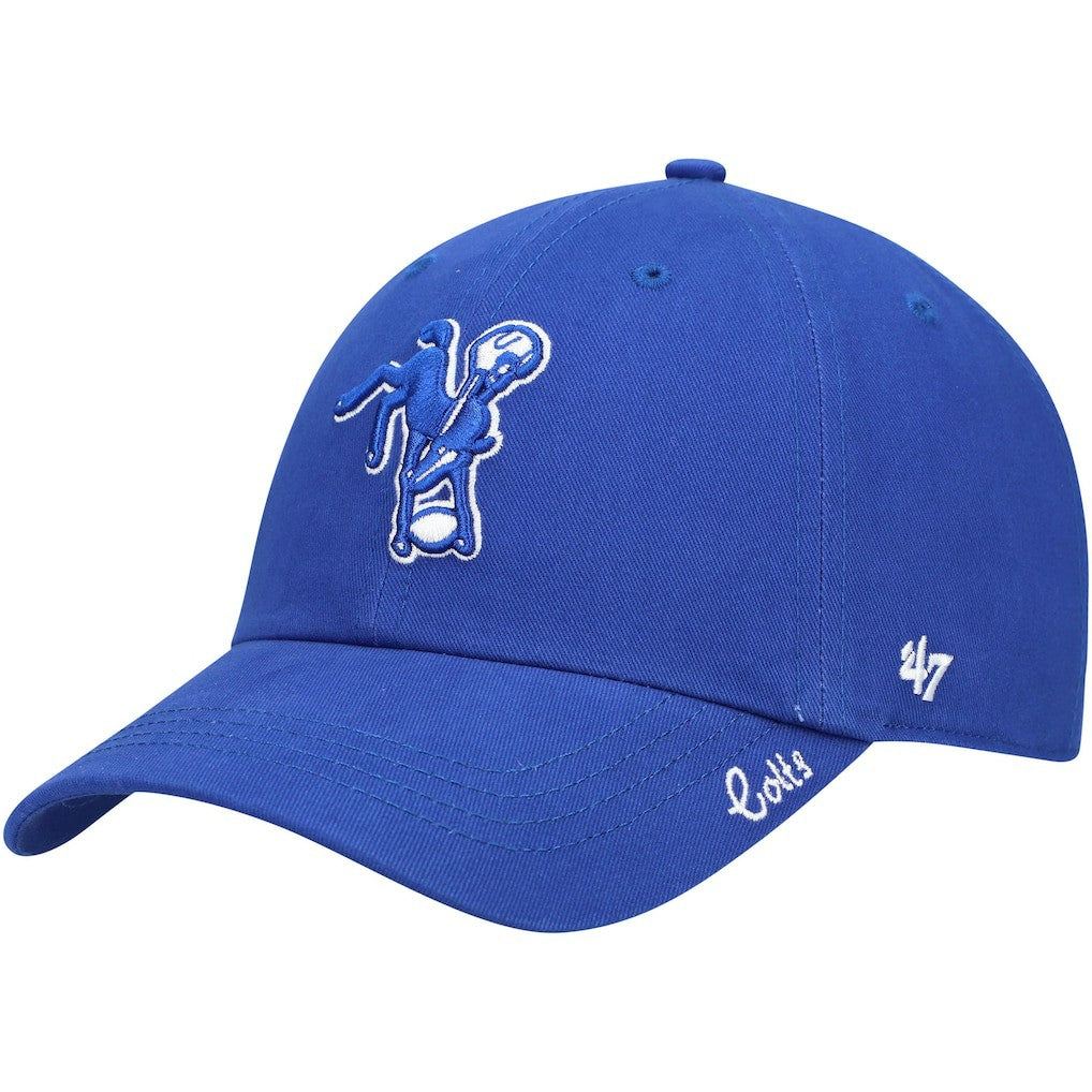 Indianapolis Colts '47 Women's Miata Clean Up Adjustable Hat Royal | 47 brand