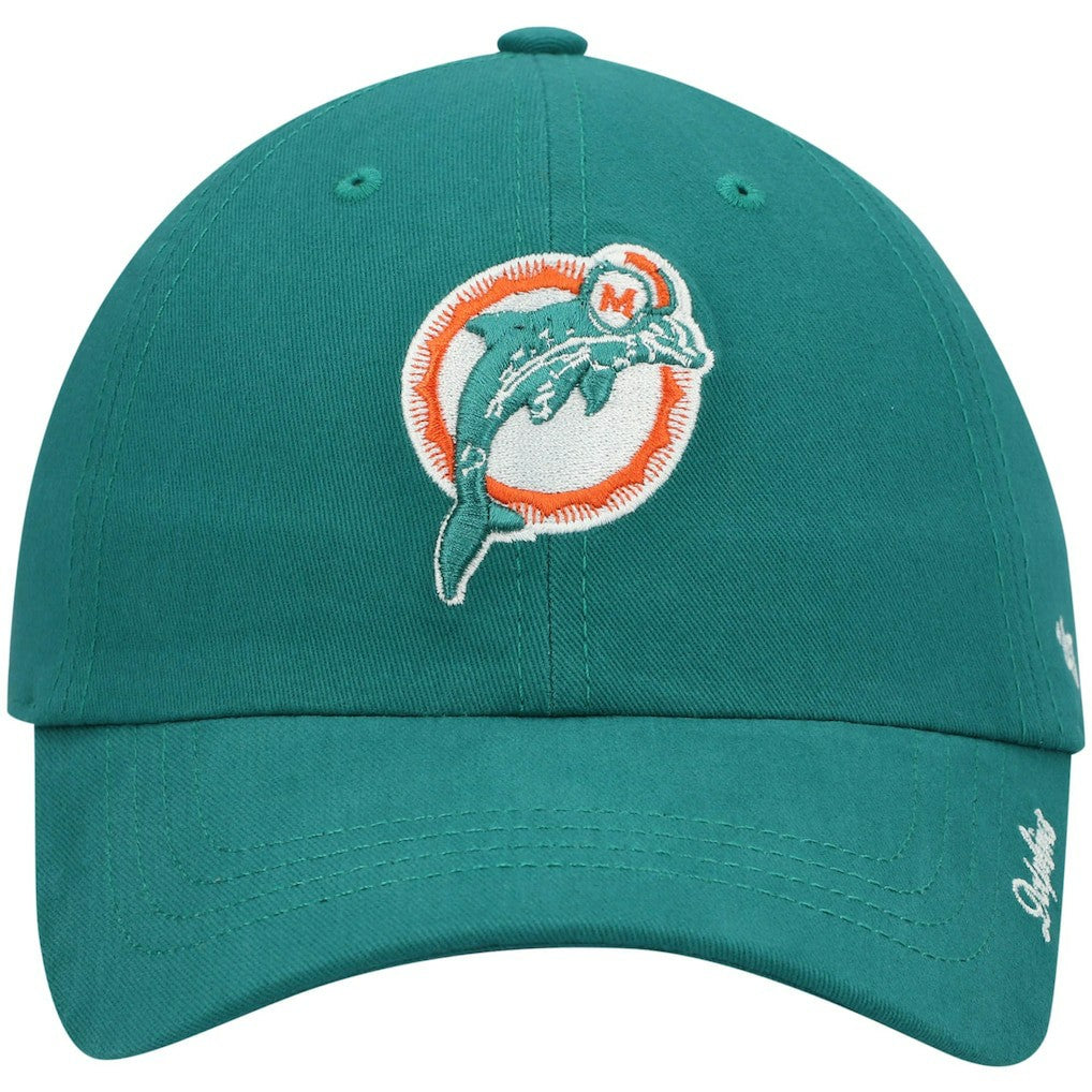 Miami Dolphins '47 Women's Miata Clean Up Adjustable Hat Aqua | 47 brand