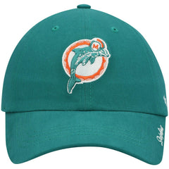 Miami Dolphins '47 Women's Miata Clean Up Adjustable Hat Aqua | 47 brand
