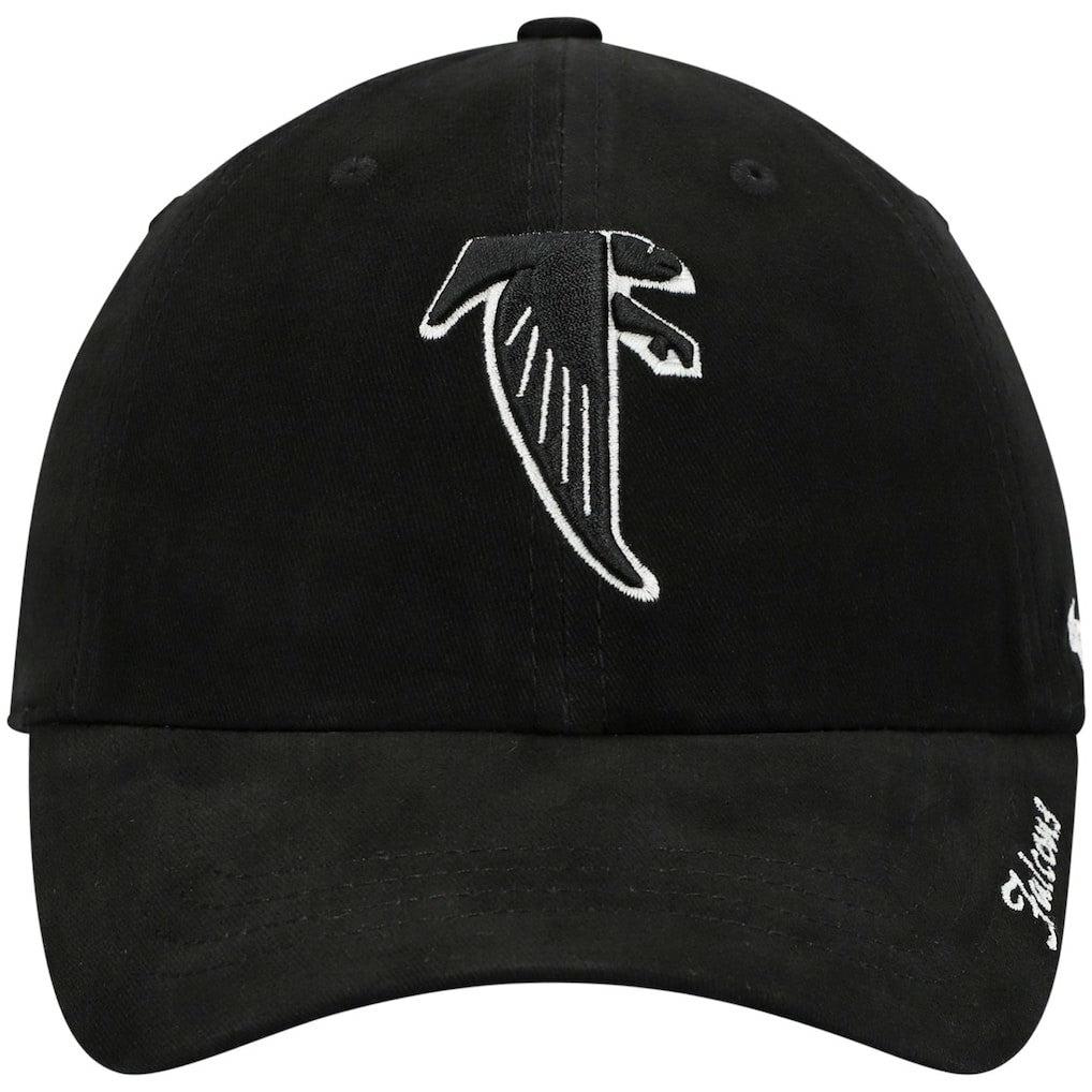 Atlanta Falcons '47 Women's Miata Clean Up Adjustable Hat Black | 47 brand