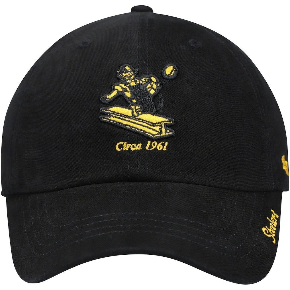 Pittsburgh Steelers '47 Women's Miata Clean Up Adjustable Hat Black | 47 brand