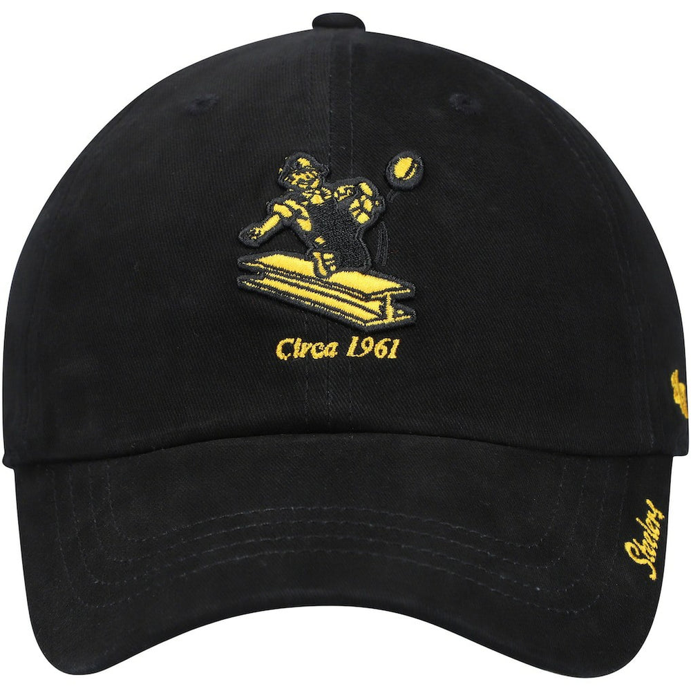 Pittsburgh Steelers '47 Women's Miata Clean Up Adjustable Hat Black | 47 brand