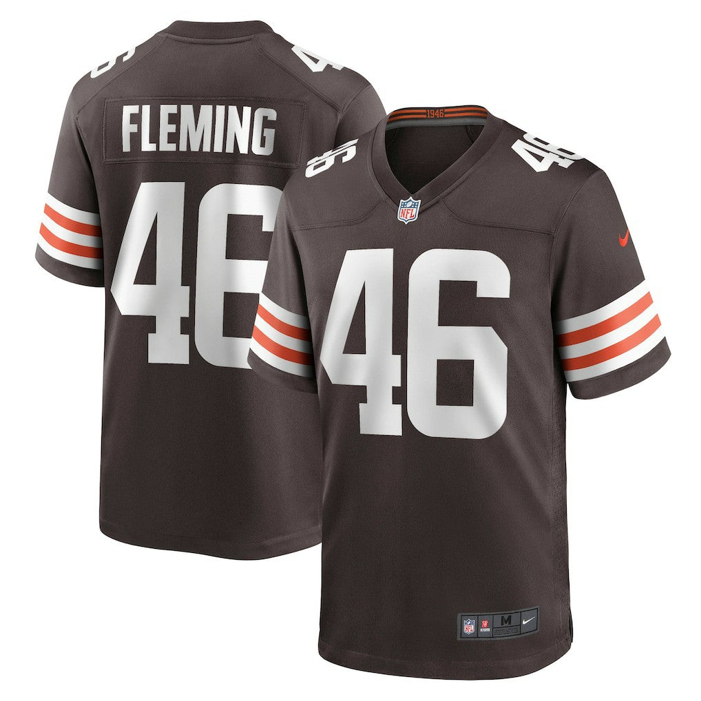 Don Fleming Cleveland Browns Retired Player Jersey Brown | Nike for Sale