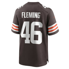 Don Fleming Cleveland Browns Retired Player Jersey Brown | Nike for Sale