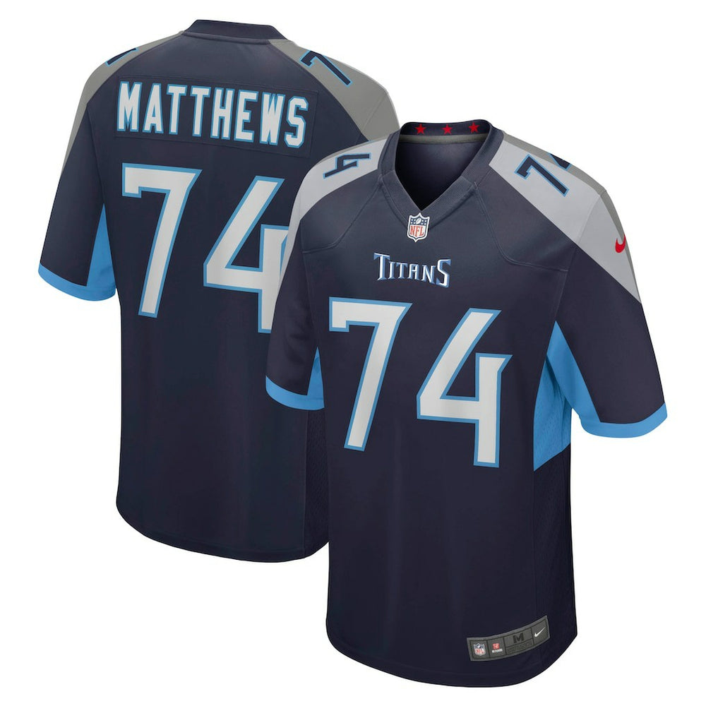 Bruce Matthews Tennessee Titans Retired Player Jersey Navy | Nike for Sale