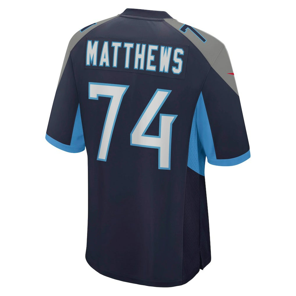 Bruce Matthews Tennessee Titans Retired Player Jersey Navy | Nike for Sale