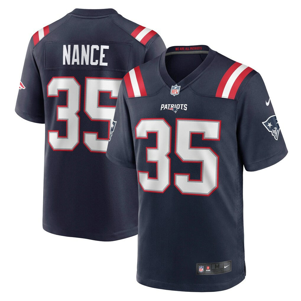 Jim Nance New England Patriots Retired Player Jersey Navy | Nike for Sale