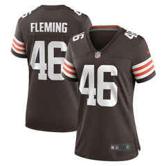 Don Fleming Cleveland Browns Women's Retired Player Jersey Brown | Nike for Sale