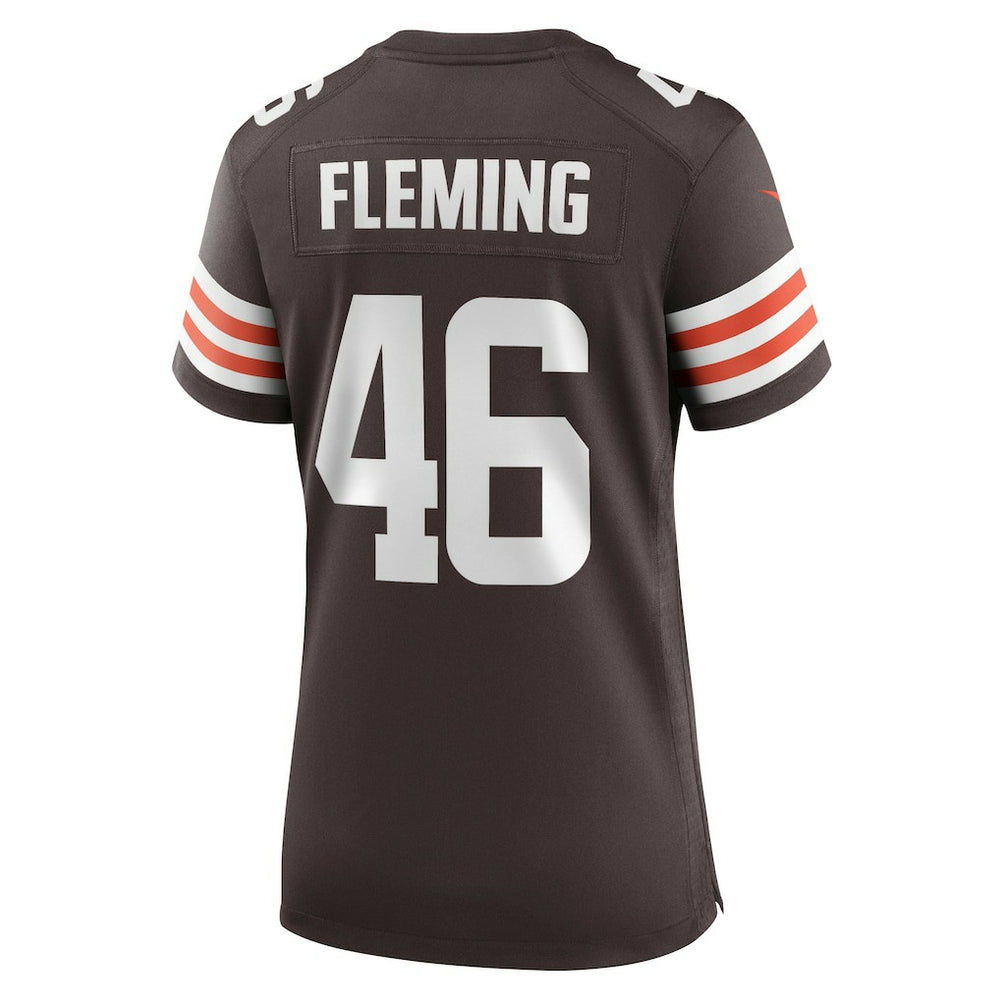 Don Fleming Cleveland Browns Women's Retired Player Jersey Brown | Nike for Sale