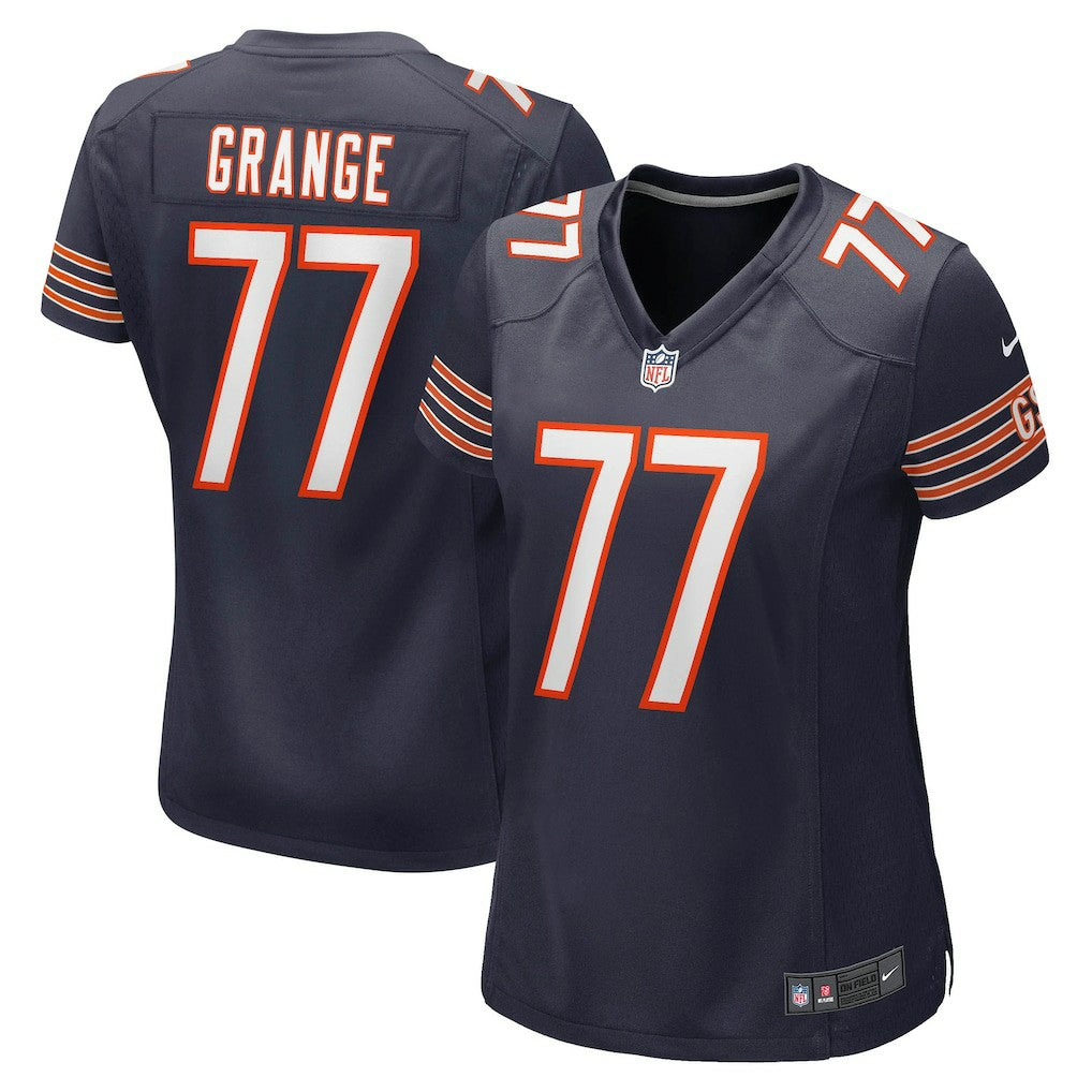 Red Grange Chicago Bears Women's Retired Player Jersey Navy | Nike for Sale