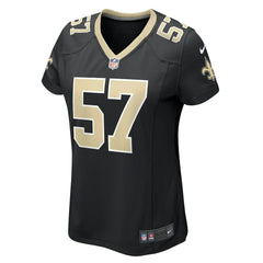 Rickey Jackson New Orleans Saints Women's Retired Player Jersey Black | Nike for Sale