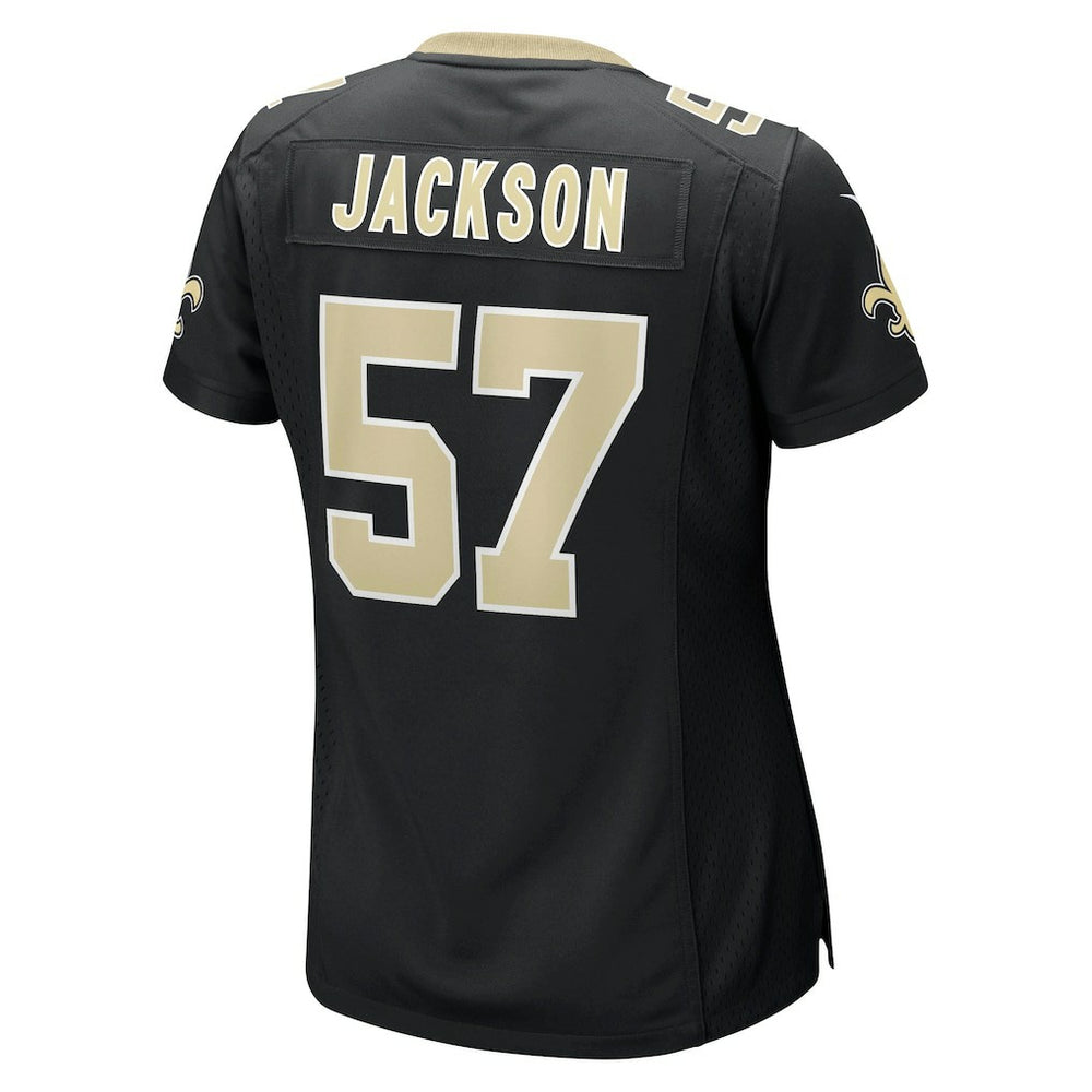 Rickey Jackson New Orleans Saints Women's Retired Player Jersey Black | Nike for Sale