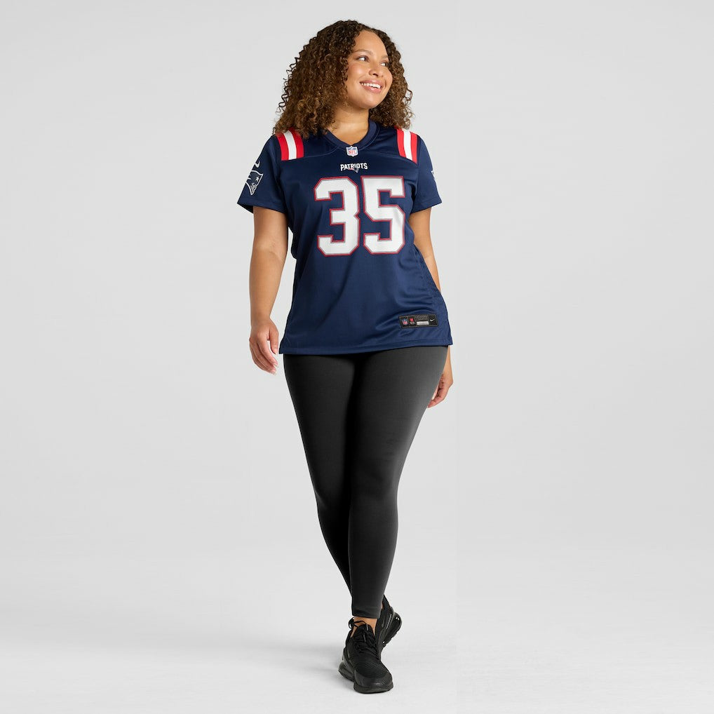Jim Nance New England Patriots Women's Retired Player Jersey Navy | Nike for Sale