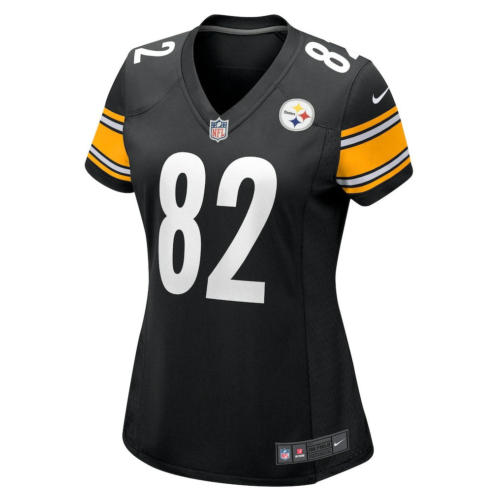 John Stallworth Pittsburgh Steelers Women's Retired Player Jersey Black | Nike for Sale