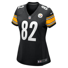 John Stallworth Pittsburgh Steelers Women's Retired Player Jersey Black | Nike for Sale