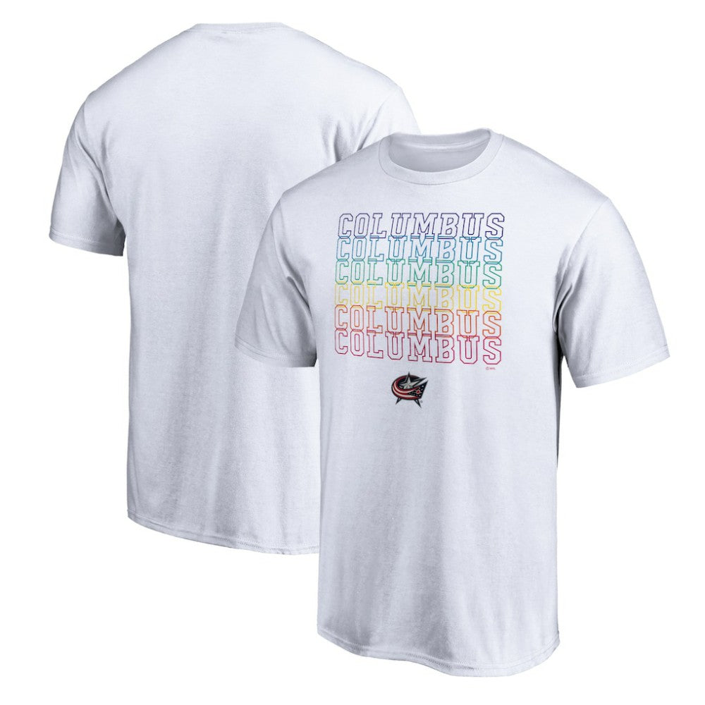 Columbus Blue Jackets City Pride T-Shirt - White - NHL