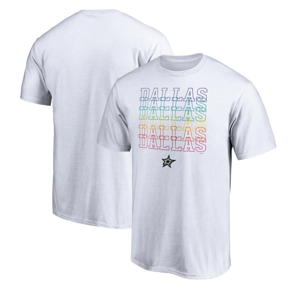 Dallas Stars City Pride T-Shirt - White - NHL