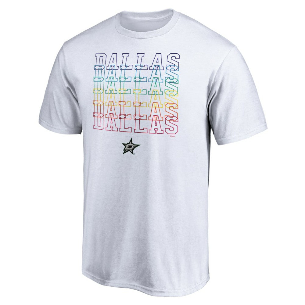 Dallas Stars City Pride T-Shirt - White - NHL