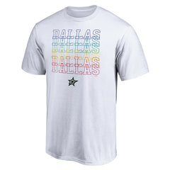 Dallas Stars City Pride T-Shirt - White - NHL