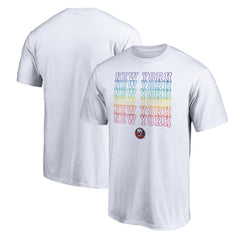 New York Islanders City Pride T-Shirt - White - NHL